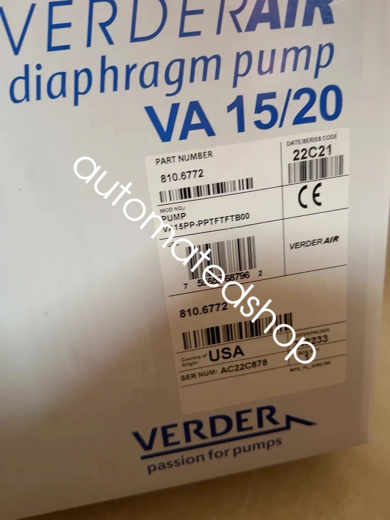 1PC NEW VA15/20 VA15PP-PPTFTFTB00 pneumatic diaphragm pump Shipping DHL or FedEX