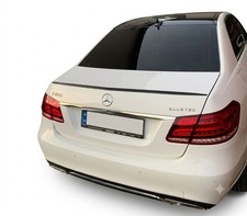 Rear Trunk Lip Wing Spoiler Gloss Black Sport Style for Mercedes E Class W212 20