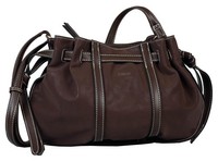 Gabor Carina Cross Bag M Schultertasche Tasche Dark Brown Dunkelbraun