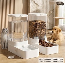 Automatic Pet Feeding Feeder Water and Food Feeder Dispenser For Dogs and Cats