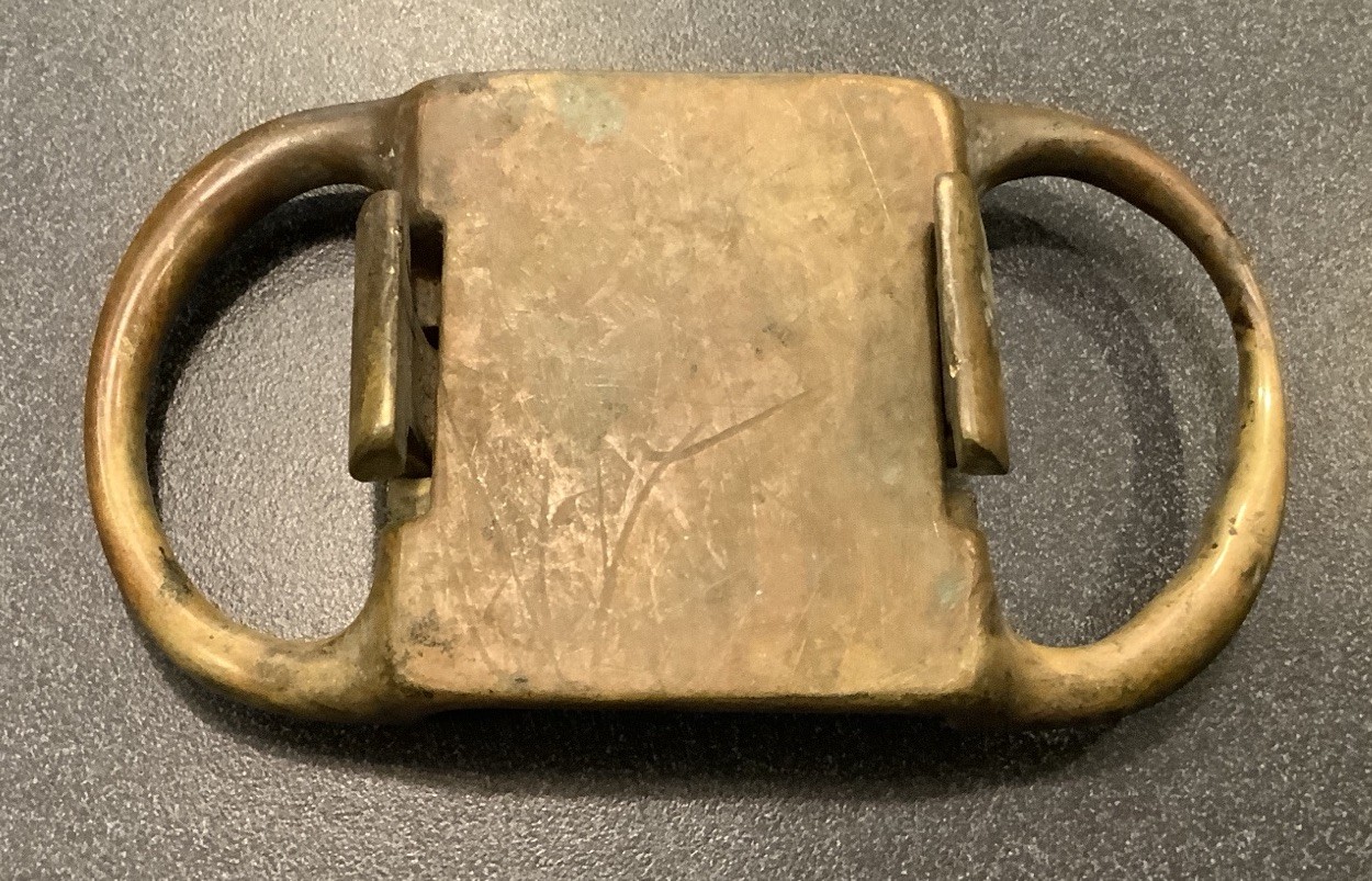 ANTIQUE H. H. HEISER (famous Saddle Maker) CINCH LOCK PATENT MAY 1907