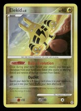 Pokemon Elekid Uncommon Diamond and Pearl 48/130 LP Reverse Holo on eBay