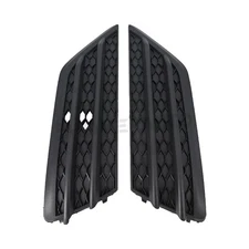 Front Fog Light Cover Fit For Honda Pilot LX EX EX-L 2016-2018 Black Left+Right