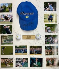 RORY McILROY Signed Masters Golf Cap 2025 & 2026 BTB Masters Champion FRAMED COA
