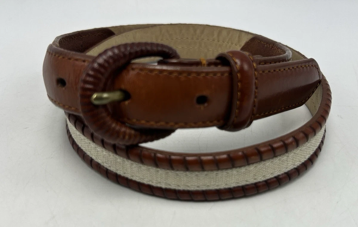 Ivory Canvas Belts for Women for sale | eBay