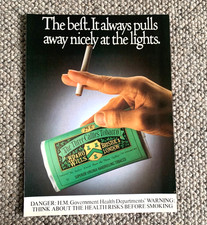 THE THREE CASTLES TOBACCO -  FRAMEABLE ORIGINAL CLASSIC TOBACCO CIGARETTE ADVERT