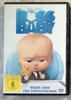DVD:  The Boss Baby - Kekse sind für Schwächlinge  DreamWorks Animationsfilm