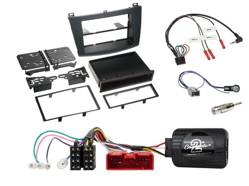 JVC CD DAB USB Bluetooth Lenkrad Autoradio für Mazda 3 2009-2013 analog - Bild 3 von 10