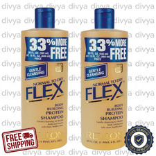 Revlon Flex Body Building Shampoo for Normal To Dry 592 Ml -Set of 2 fast ship