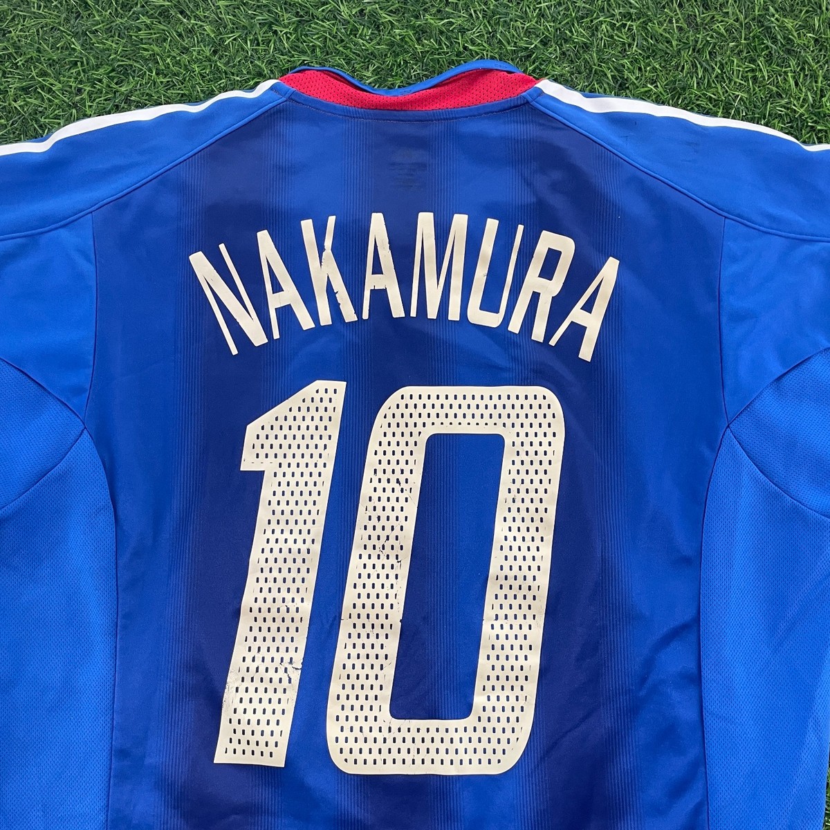 Vintage! Shunsuke Nakamura 2004 Japan Jersey Shirt Kit – JPN XL