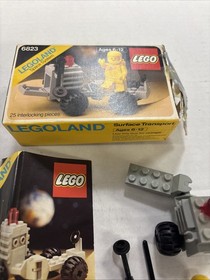 Vintage Lego Set #6823 Space System Surface Transport Complete Manual & Box