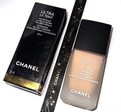 Chanel Ultra Le Teint Ultrawear All-day Comfort Flawless Finish Foundation BR12 