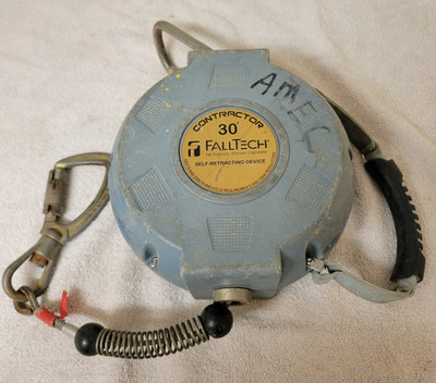 Falltech Contractor 30' Cable Self-Retracting Lifeline SRL 727630 (May 2015)