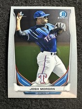 JOSH MORGAN #CDP90 2014 Bowman Draft Chrome QTY Texas Rangers