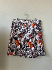 Vintage Y2K Stussy Billabong Rusty Dragon Floral Swim Trunks Shorts Size 34 Surf
