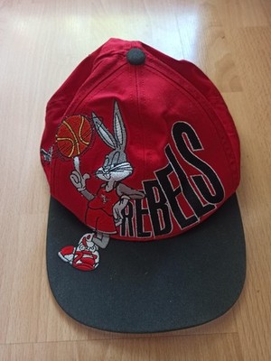 Vintage 90s UNLV Rebels × Bugs Bunny Snapback Cap   Nutmeg   Rarität