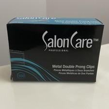 Salon Care Professional Metal Double Prong Clips 94 for Hairdresser Salon