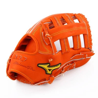 Mizuno Pro Baseball Handschuh Hardball Outfielder RH Throw 18N Splendid Orang... - Bild 1 von 4
