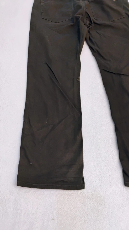 Volcom Solver Jeans blue Denim Modern Straight  sz. 38" x 33" 90% Cotton - Image 4 of 4