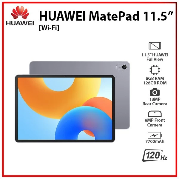Huawei MatePad 11.5 2025 6GB+128GB GRAY Octa Core HarmonyOS PC Tablet (Wi-Fi)