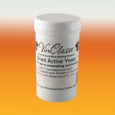 VinClasse Wine Yeast - Dried Active Yeast - 100g Tub - Home Brew & Wine Making
