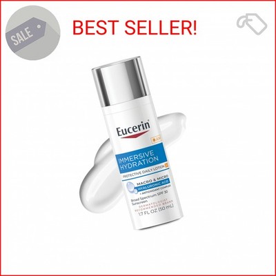Eucerin Immersive Hydration Daily Face Lotion Broad Spectrum SPF 30 Sunscreen wi