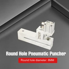 8MM Round Hole Pneumatic Puncher 3KG BOPP Plastic PP Film Bag Punching Machine