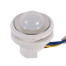 1PC Automatic Infrared Ray Motion Sensor LED Lamp Home Wall Ceiling Mounted