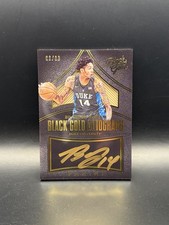Brandon Ingram 2016-17 Panini Black Gold Auto /99 #160