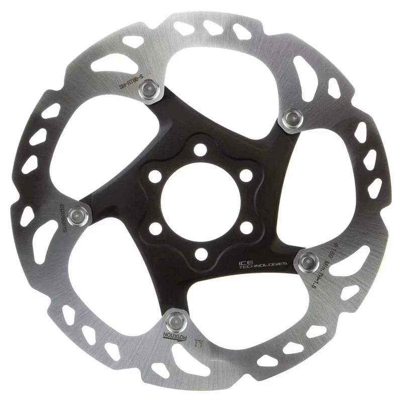 Shimano Deore XT SM-RT86 6 Bolts Bike Disc Brake Rotors Ice-Tech 160/180/203mm - Image 3 of 4