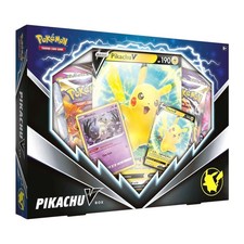 Pikachu V Box English Factory Sealed - Fusion Strike | Brilliant Stars Packs