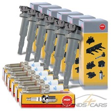 6x NGK Z�NDSPULEN + Z�NDKERZEN F�R BMW 5-ER F10 F11 523 528 530 6-ER E63 630 N53