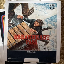 CBS/FOX Video “BREAKHEART PASS” CED