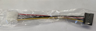 4-Pin Molex to 15-Pin Serial ATA SATA Connector Power Cable Adapter Strom-Kabel