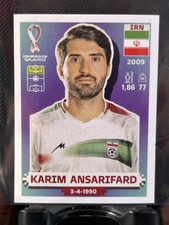 2022 Panini FIFA World Cup: Qatar 2022 Stickers Karim Ansarifard #IRN 17 Iran