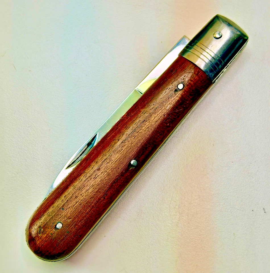 RARO -- HERRAMIENTAS DE GUIJARROS 4.4" Long BARLOW con MANGOS DE MADERA -- HECHO EN ALEMANIA Foto 3 de 4