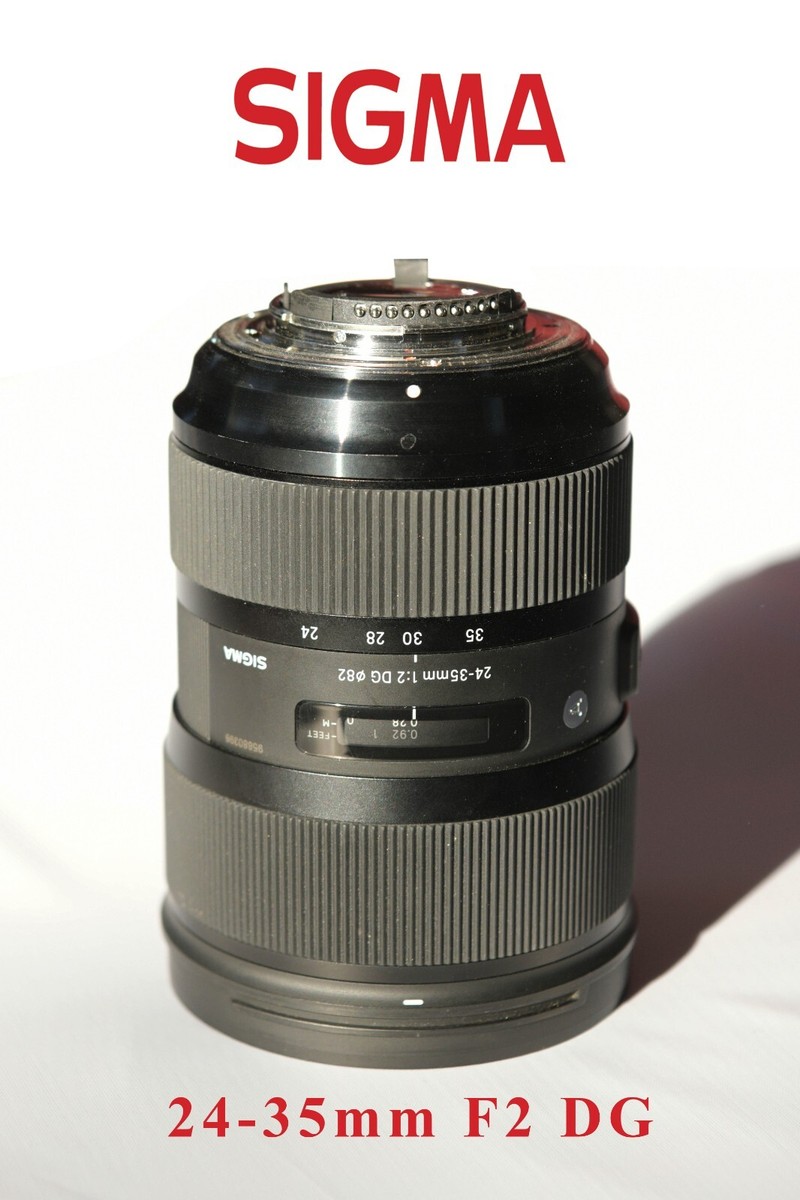 SIGMA 24-35mm F2 DG HSM Art A015 Nikon F-FX Format - Used | eBay SIGMA 24-35mm F2 DG HSM Art A015 Nikon F-FX Format - Used | eBay