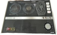 Ge General Electric ® M8120b Portable - Open Reel Tape Recorder With Microphone