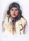 WW2 RAF Battle of Britain pilot WILLIAM WALKER signed print - UACC DEALER