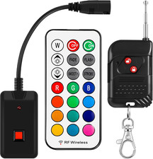 3 Pack Fog Machine Remote Control Replacement Part and Receiver 3 Pins round Plu