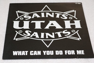 Utah Saints What Can You Do For Me 12'' 1991 US MINT Promo LP Electronic Techno