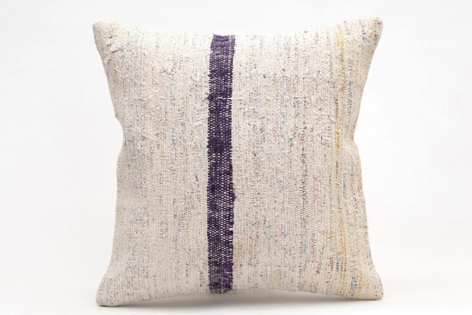 White Hemp Pillow Cover, 16"x16", Decorative Pillow, Throw Pillow, Accent Pillow