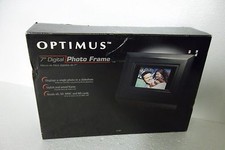 Optimus 7" LCD Digital Photo Frame 16MB 480x234 JPEG SD MMC 160-0468 16-468 NEW