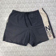 Nautica Vintage N 83 Dark Blue Swimming Bermuda Shorts Men's Size XL Sport