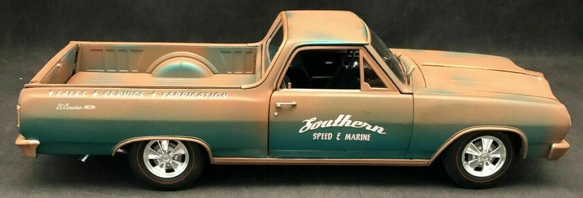輝い & SPEED SOUTHERN CAMINO EL 1965 MARINE CAR DIECAST ACME 1/18 乗用車