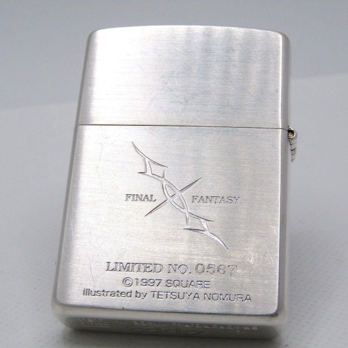 Final Fantasy VII 7 Cait Sith Limited No.0567 Zippo Oil Lighter