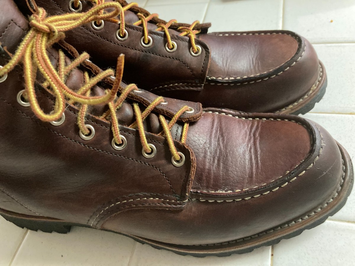 Red Wing 8146 Roughneck 6-Inch Leather Boots Heritage Made in USA