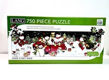 Lang Chritmas Puzzle Snow Days by Susan Winget 750 pc Red Truck
