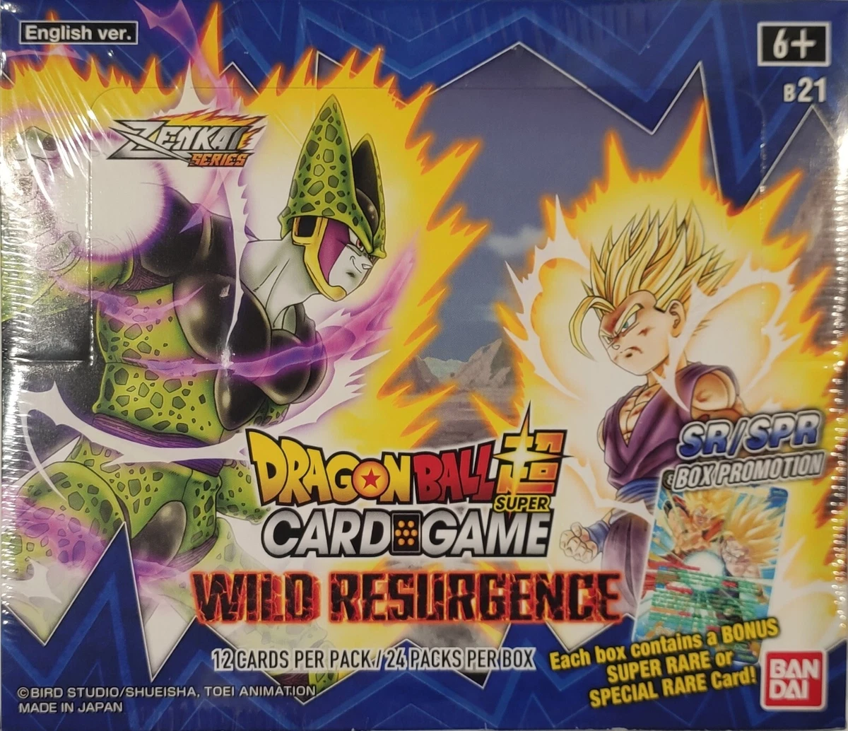 Dragon Ball Super TCG Zenkai Series 4 Wild Resurgence Booster Box