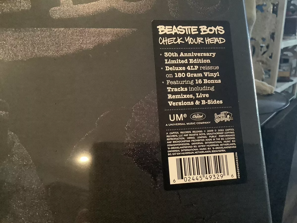 新品 BEASTIE BOYS CHECK YOUR HEAD 30th 4LP